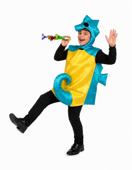 Costume de Cheval de Mer Taille Unique | Costumes pour Enfants Le Roi du Carnaval